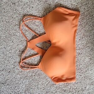 All in Motion women's workout bra, med, muted orange